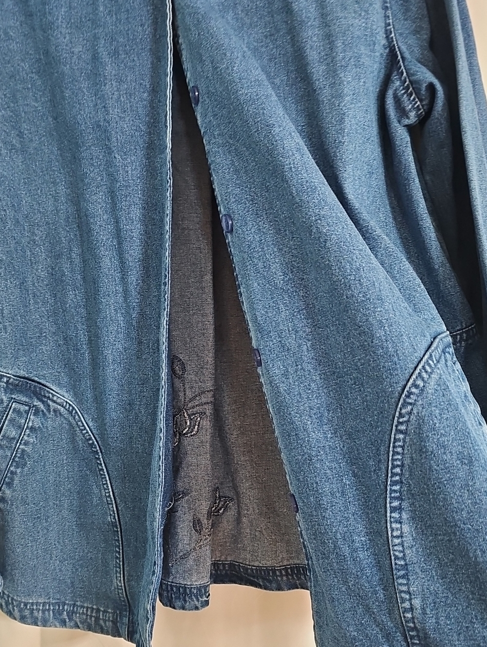 Denim & Co. ButtonJacket - Picture 2 of 9